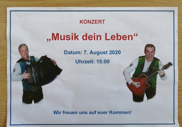 Fotogalerie 157 - Musik Dein Leben im Wohnheim Lohbach.07.08.2020